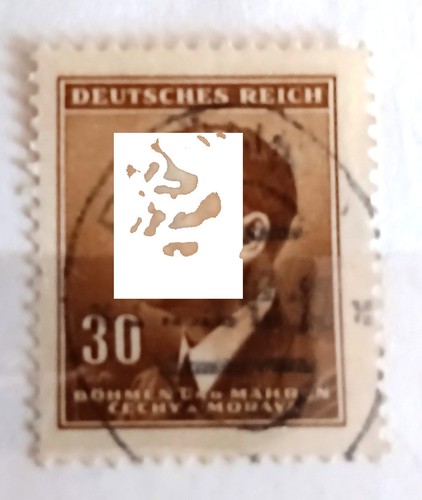 Briefmarke deutsches reich - deutsches,