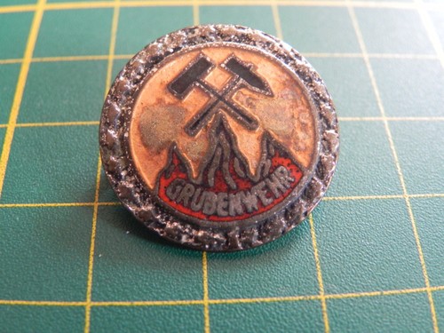 Ddr grubenwehr abzeichen - ddr,