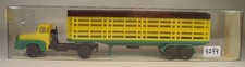 Mini Car 1/87 Nr. 1067 Unic-Izoard S Sattelzug Viehtransporter OVP #4244
