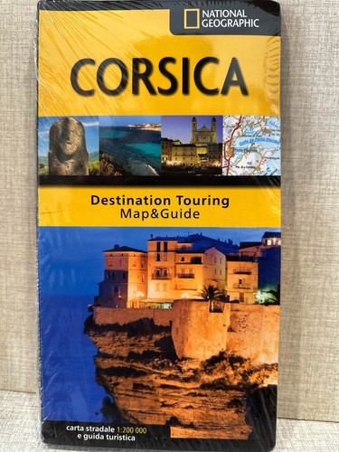 Korsika reiseziel touring map - korsika,