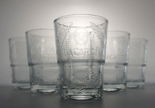 Bacardi White Rum 6 Gläser