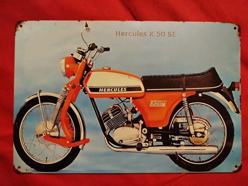 Werbe blechschild hercules - hercules, k50