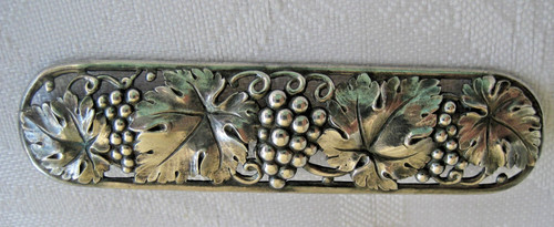 Jugendstil brosche 835 silber - 835,
