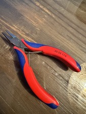 KNIPEX 35 22 115 Elektronik-Greifzange mit Mehrkomponenten-Hüllen 115 mm