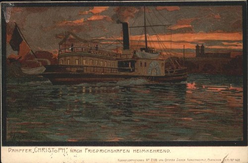 Dampfer binnenschifffahrt - dampfer,