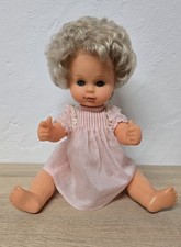 Spielpuppe Puppe Lissi Bätz Doll 43 cm Schlafaugen Vintage