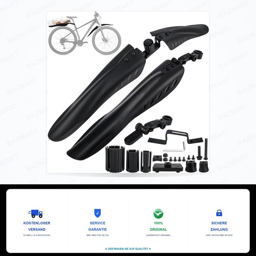 Fahrrad schutzblech set 28 - fahrrad,