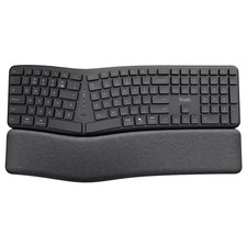 Trust Keyra ERGO Wireless Multi Keyboard DE Bluetooth®, Kabellos Tastatur