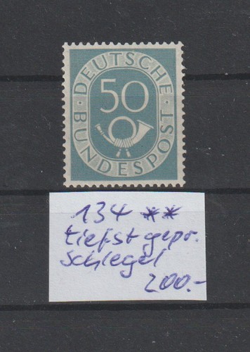Bund 134 posfrisch - 134,