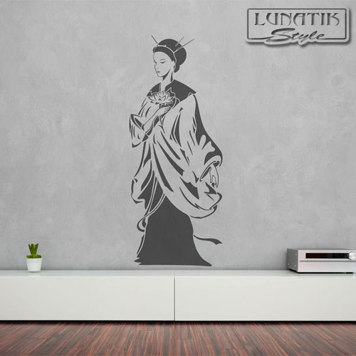 Wandtattoo japanische geisha - japanische,