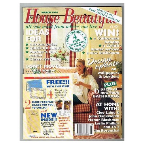 House beautiful magazine march - beautiful,