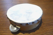 Hölzerne Tamburin Handtrommel für Kinder Baby Kleinkinder Vorschule