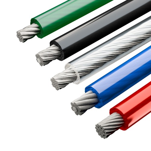 Drahtseil pvc mm - pvc, 2-10