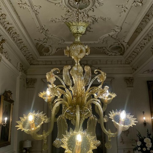 Großer murano kronleuchter - großer,