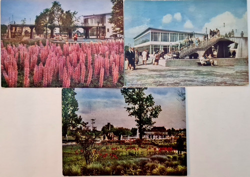 Ddr postkarten lot erfurt - x,