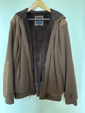 Tommy Hilfiger Jacke XL Braun - Innen mit Teddyfell