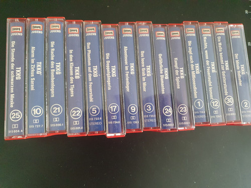 Kassetten tkkg sammlung - kassetten,