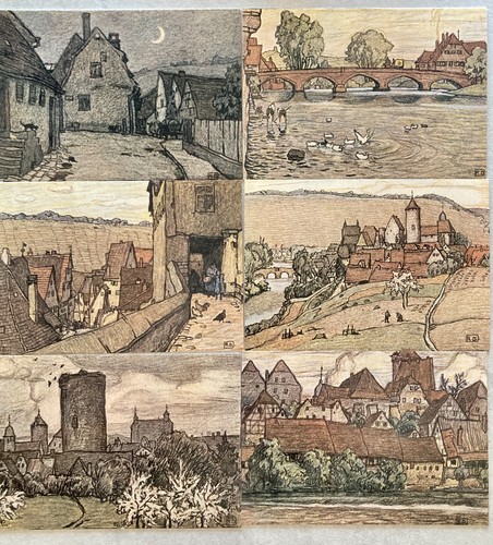 Besigheim postkarten farbige - besigheim,