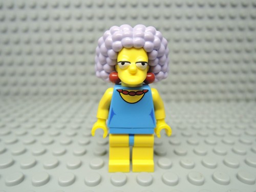 Lego figur simpsons selma - lego,