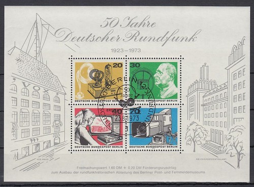 Berlin germany 1973 - Θ, bl.4