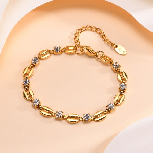 Goldfarbiges armband mit - armband,
