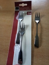 3 er Set Kuchengabeln Spaten