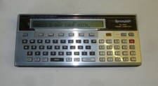 Sharp pocket computer - sharp, pc