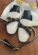 Dorothee Schumacher Set: Schuhe Mules & Gürtel Neu NP350€ & NP190€ 