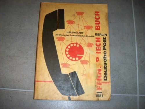 Fernsprechbuch berlin ost - ,