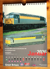 N-Club International Kalender 2026 Lokomotiven der Welt in Original und N-Modell