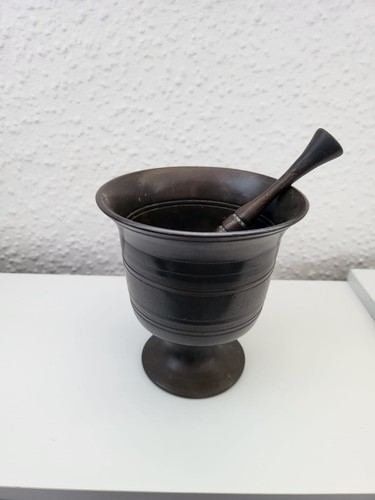 Massiver bronze mörser - bronze, mit
