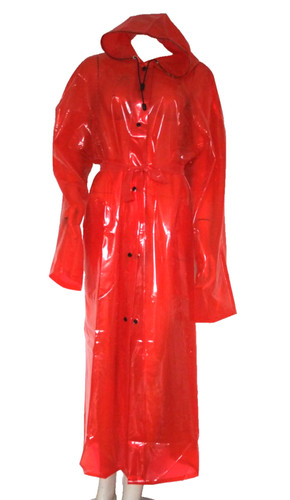 Pvc wie regenmantel mac - pvc,