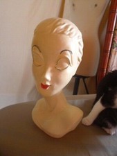 Twiggy Model Kopf Kunststoff