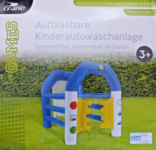 Aufblasbare kinderwaschanlage - aufblasbare,