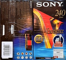 VHS Sony 240 V Excellence