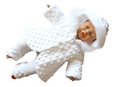 Mantel Taufmantel Wintermantel Taufe Baby Wintertaufe Hose Mütze Hut Taufset SET