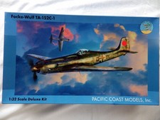 " FOCKE-WULF TA-152 C-1 " PACIFIC COAST MODELS in 1:32 UNGEBAUT/RESIN & ÄTZTEILE
