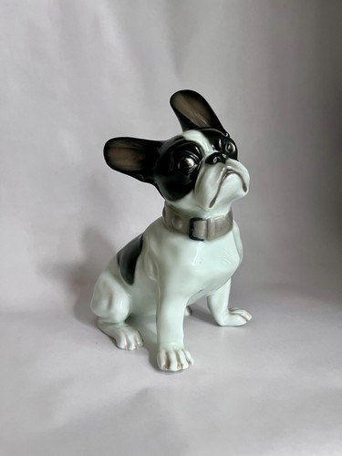 Porcelain dog heubach french - dog,