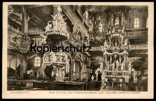 Alte postkarte schweidnitz - alte,