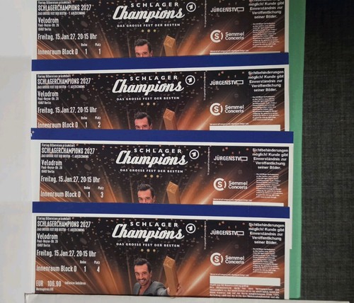 Tickets für schlager - tickets,