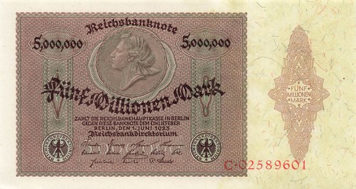 Millionen mark 06 1923 - 5,