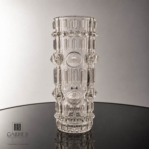 Vintage design glas vase - vintage, •