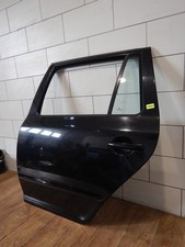 Türe Skoda Octavia 1Z Kombi Tür hinten links schwarz 9910 Original