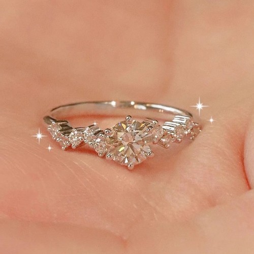 Verstellbarer diamant ring - verstellbarer,