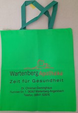 neue Tragetasche , Einkaufsbeutel, ca. 37 x 41 cm, Apotheke, wiederverwendbar