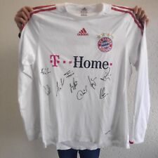 Adidas FC Bayern München Trikot Langarm Van Bommel T Home Gr XL 2008 Autogramme 