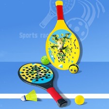 2x Paddle Tennis Racquets Kinderpadelschläger für Junior -Anfänger Training