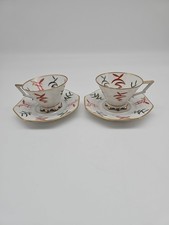 2 Stück Art Deco Mokkatasse