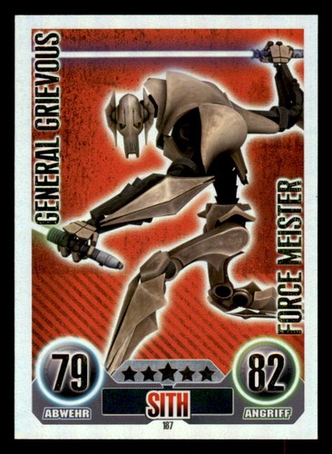 General grievous force attax - grievous,
