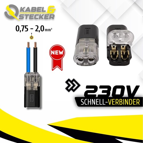 Stecker 2 polig - stecker,
